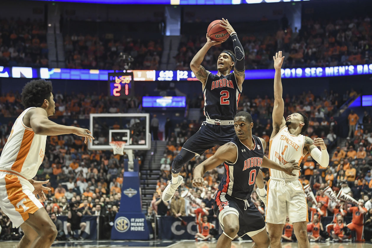 Auburn vs. Tennessee, SEC Tournament championship